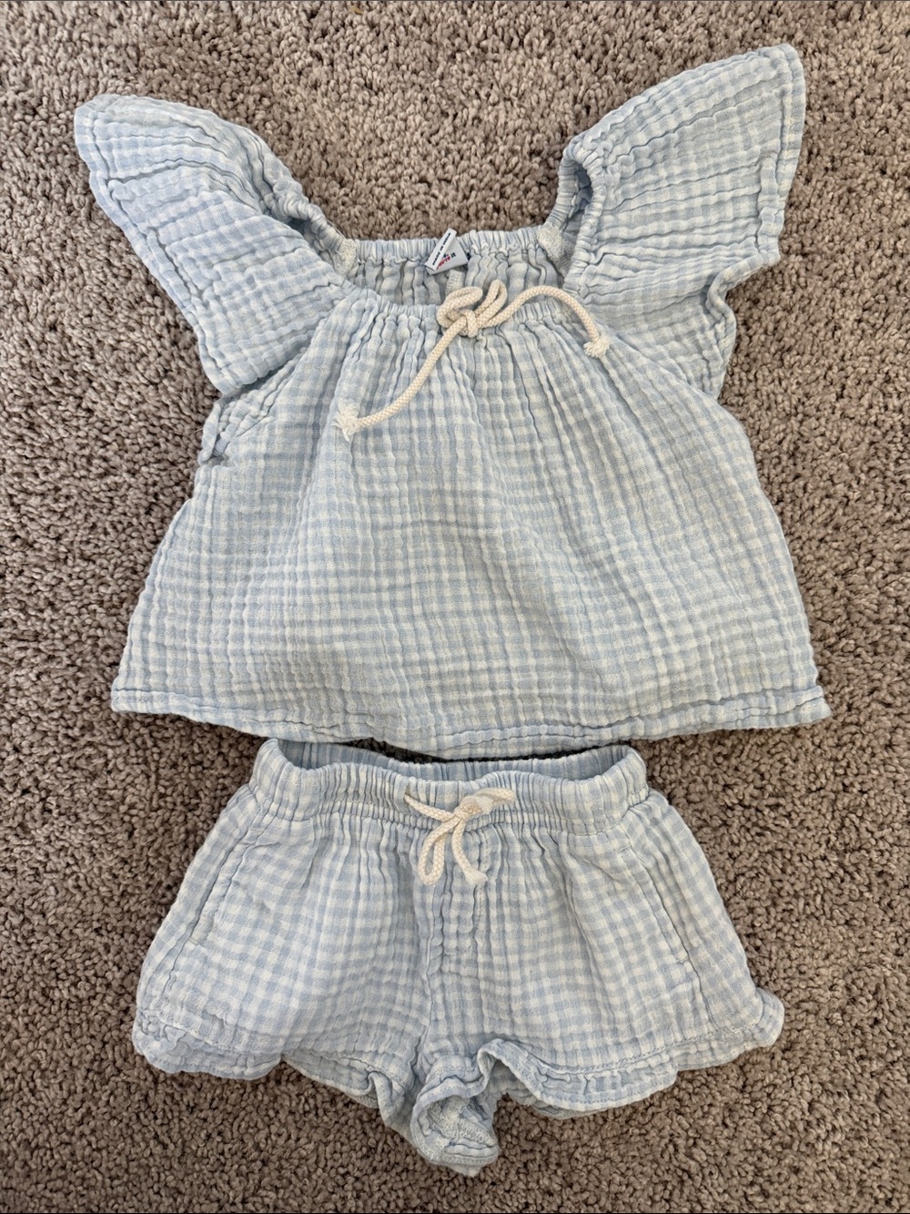 Old Navy 18-24 month Matching Gingham Set